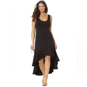 Swimsuits For All- Adalee High Low Ruffle Dress